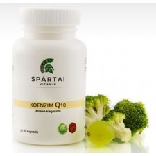 Spártai Vitamin Koenzim Q10 kapszula 60 db vitamin és táplálékkiegészítő