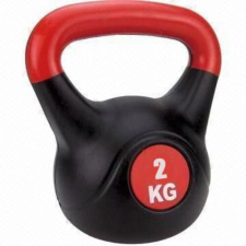 Spartan Füles súlyzó - Kettlebell, műanyag, 2 kg SPARTAN kettlebell
