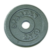 Spartan Öntöttvas Súlyzótárcsa 30 mm Átmérőjű Súlyzórúdhoz 2 x 2,5 kg