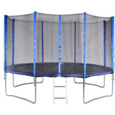 SPARTANSPORT Trambulin 426 cm hálóval és létrával trambulin szett
