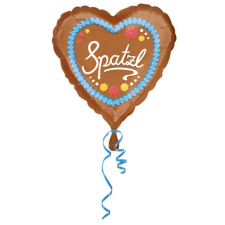 Spatzl, Szív fólia lufi 43 cm party kellék