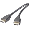 SpeaKa Professional HDMI Csatlakozókábel [1x HDMI dugó - 1x HDMI dugó] 1.50 m Fekete (SP-9001756)