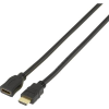 SpeaKa Professional HDMI Hosszabbítókábel [1x HDMI dugó - 1x HDMI alj] 5.00 m Fekete (SP-7870536)