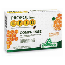  Specchiasol® Cukormentes Propolisz szopogatós tabletta narancsos íz - EPID® szabadalommal, 600 mg-os kivonat. vitamin és táplálékkiegészítő