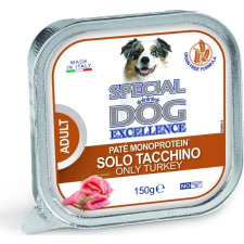Special Dog Excellence Paté MONOPROTEIN Adult 100% Pulyka 150 g kutyaeledel