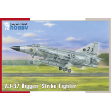 SPECIAL HOBBY 1/72 AJ-37 Viggen Strike Fighter vadászgép modell makett