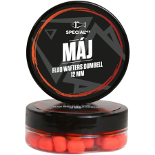 Special-Mix Speciál Mix 12 mm MÁJ Fluo Wafters Dumbell bojli, aroma