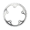 SPECIALITES TA ALIZE 7075 országúti lánctányér, 5 karos, 52 fog, 130 mm átmérő, külső, alumínium, ezüst, 8-9-10 sebesség (SHIMANO típus) SPECIALITES TA Bicikli alkatrészek Kerékpár alkatrészek Kerékpár lánctányérok