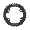 SPECIALITES TA lánctányér országúti kerékpárhoz, Ø110, 4 karos, 48T, külső, kompatibilis SHIMANO ULTEGRA R8000/6800, 105 5800/R7000, DURA ACE 9000/9100, fekete, 11 sebességes SPECIALITES TA Bicikli alkatrészek Kerékpár alkatrészek Kerékpár lánctányérok