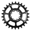 SPECIALITES TA ONE DM3 8H 28T direkt rögzítésű MTB lánctányér SRAM GX/XX1/X01-hez, 11-12 sebességes, fekete (BOOST 3 mm eltolás) SPECIALITES TA Bicikli alkatrészek Kerékpár alkatrészek Kerékpár lánctányérok