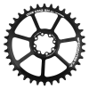 SPECIALITES TA ONE DM3 MTB lánctányér, közvetlen rögzítés SRAM GX/XX1/X01-hez, 8 furat, 34 fog, 11-12 sebesség, fekete (BOOST, 3 mm eltolt) SPECIALITES TA Bicikli alkatrészek Kerékpár alkatrészek Kerékpár lánctányérok