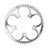 SPECIALITES TA ZEPHYR lánctányér országúti kerékpárhoz - 5 kar - 52T Ø110 - külső - alumínium ezüst 7075 - (SHIMANO típus) 9-10 sebesség SPECIALITES TA Bicikli alkatrészek Kerékpár alkatrészek Kerékpár lánctányérok