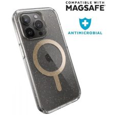 SPECK Presidio Lux Glitter MagSafe tok iPhone 15 Pro átlátszó mobiltelefon kellék