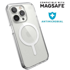 SPECK Presidio Perfect Clear MagSafe Case iPhone 14 Pro átlátszó mobiltelefon kellék