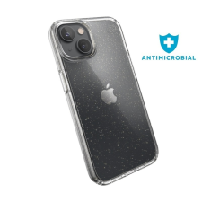 SPECK Presidio Perfect-Clear with Glitter Apple iPhone 14 Szilikon Tok - Átlátszó tok és táska
