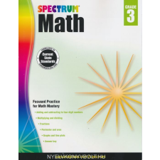 Spectrum Math Grade 3 nyelvkönyv, szótár