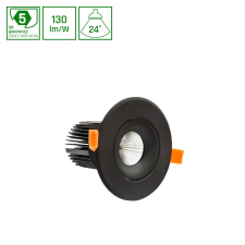 spectrumLED CEL MONA 2 830 27W 230V 24deg Fekete MESH világítás