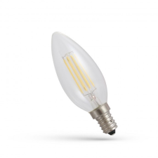 spectrumLED E14 LED Filament „izzók 6W 850lm Meleg fehér izzó
