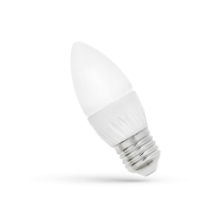 spectrumLED E27 LED gyertya izzó 4W 340lm Hideg fehér izzó
