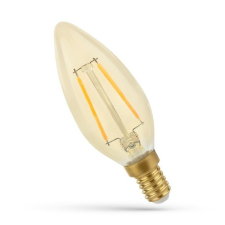 spectrumLED LED C35 E14 230V 5W COG WW Retroshine Spectrum izzó
