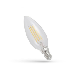 spectrumLED LED fényforrás E14 gyertya 4W 460lm 4000K izzó