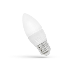 spectrumLED LED Gyertya E27 230V 4W CW izzó