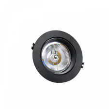 spectrumLED MDD MAXI PC UNO ROUND AR111 GU10 X 1 IP20 FI165x41MM Fekete világítás