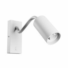 spectrumLED SQUALLA VARIOSA FLEXI SWITCH GU10 SCONCE 230V IP20 55x100x410MM WHITE ROUND világítás