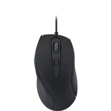 Speedlink AXON Silent & Antibacterial Mouse - USB, rubber-black egér