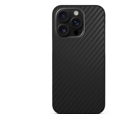 SPELLO Carbon+ magnetický kryt iPhone 16 - černá tok és táska