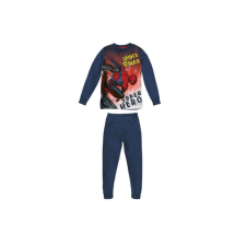  Spiderman hosszú pizsama, MV40M4602 modell, kék, 98 cm, 3 év gyerek hálóing, pizsama