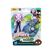  Spidey és barátai dínós szuperhős figura játékfigura
