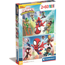 Spidey és csodálatos barátai puzzle 2x60 darabos puzzle, kirakós