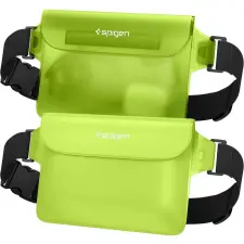 Spigen A620 UNIVERSÁLIS Univerzális vízálló övtáska 2db CACTUSZÖLD tok és táska