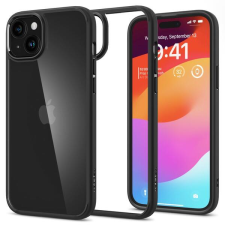 Spigen ACS07049 Spigen Ultra Hybrid Apple iPhone 15 ütésálló tok, fekete tok és táska