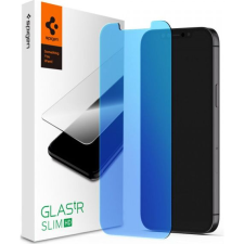 Spigen AGL01536 Üveg - Apple iPhone 12 mini, 2.5D, Ultravékony, Színes (107537) mobiltelefon kellék