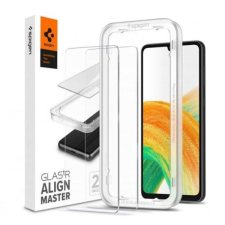 Spigen AGL04296 Spigen AlignMaster Samsung Galaxy A33 5G Tempered kijelzővédő fólia 2db (AGL04296) mobiltelefon kellék
