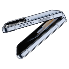 Spigen Airskin Samsung Galaxy Z Flip 4 Szilikon Tok - Átlátszó tok és táska