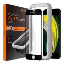  Spigen AlignMaster Glas.tR Apple iPhone SE 2022/2020/8/7 Tempered kijelzővédő fólia mobiltelefon kellék