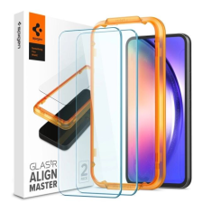 Spigen AlignMaster GLAS.tR Slim Samsung Galaxy A54 5G kijelzővédő (AGL05966) mobiltelefon kellék