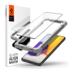 Spigen ALM FC képernyővédő üveg (2.5D, ujjlenyomatmentes, extra karcálló, 9H, ultravékony, 0.3mm, színkiemelés) FEKETE Samsung Galaxy A52 5G (SM-A526F), Samsung Galaxy A52 4G (SM-A525F), Sam