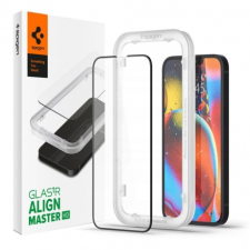 Spigen Alm Full Cover üvegfólia iPhone 13 / 13 Pro mobiltelefon kellék