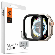 Spigen ALM Glas.Tr Slim Pro Apple Watch Ultra (49mm) Fekete AGL06163 fólia okosóra kellék