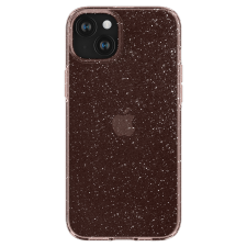 Spigen Apple iPhone 15 Plus Tok - Átlátszó/Csillámos rózsaszín (ACS06649) tok és táska