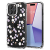Spigen Apple iPhone 15 Pro, Szilikon tok, légpárnás sarok, álomszép százszorszép minta, Spigen Ciel Cyril Cecile, átlátszó/színes