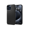 Spigen Apple iPhone 15 Pro ütésálló hátlap - Spigen Core Armor - fekete