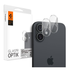 Spigen Apple iPhone 16 optic kameravédő üveg 2db (9h) átlátszó mobiltelefon kellék