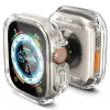 Spigen Apple Watch Ultra (49mm) Spigen Ultra Hybrid okosóra tok, Átlátszó