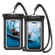 Spigen Aqua A601 Univerzális Vízhatlan Tok - Fekete (2db) tok és táska