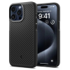 Spigen Core Armor hátlap iPhone 15 Pro Max karbon minta fekete